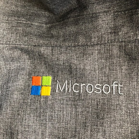 Microsoft MSUS Employee Jacket Coat Windbreaker - Picture 7 of 7